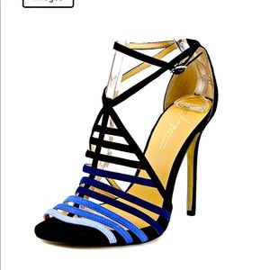 Daya by Zendaya Womens Solo Open Toe Special Occasion Ankle Strap Sandals